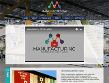 Tablet Screenshot of manufacturingni.org